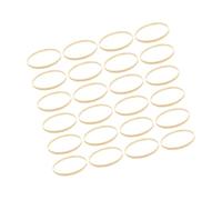 Garneck 20pcs Bamboo Dreamcatcher Rings Natural Craft Frames for DIY Handcraft Smooth Round Bamboo Hoops for Dreamcatchers Wreaths Wind Chimes and Mandalas