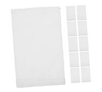 Garneck 20pcs Disposable Pool Basket Filter Socks Mesh Skimmer Nets for Swimming Pools Fit Skimmer Basket Liners Protective Debris and Leaf Catchers for Easy Cleaning