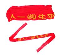 Garneck 20pcs Handmade Woven Rope Chain for Men Women Auspicious Red Tassel Jewelry Luck Protection Accessory Versatile for Dress Special Occasions