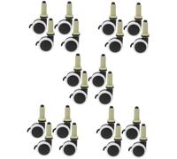 Garneck 20pcs High Chair Wheels Replacement Castors Wheels for Easy Movement Safety