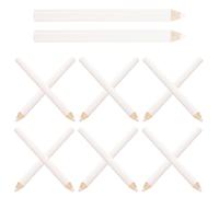 Garneck 20Pcs Nail Art Dotting Pens Wax Heads, Sticky Point Drill Pen Set for Manicure and DIY Nail Decoration, White Manicure Accessory for Precise Gem Picking