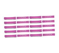 Garneck 20pcs Plastic Hair Curlers with Caps 1.9cm Small Hair Rolling Rods for Cold Waves Suitable for Home and Salon Use