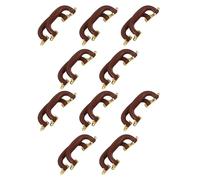 Garneck 20pcs Plastic Luggage Handle Replacement Grip for Camera Toolboxes Travel Suitcases Carrying Handle