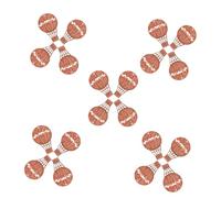 Garneck 20pcs Unfinished Wooden Hot Air Balloon Shapes for Crafts Natural Wood Slices with Smooth Edges DIY Creative Embellishments for Travel Souvenirs Office and Home Decor