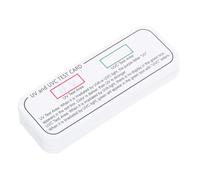 Garneck 20pcs UV Test Cards Wavelength Indicator for Accurate UV Lamp and Sunlight Measurement with Use Design for Versatile Light Source Evaluation