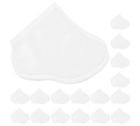 Garneck 25 Pairs Foot Caring Socks Disposable Feet Cover Non-Woven Breathable Design White Pedicure Accessories at Home