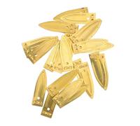 Garneck 25pcs Copper Strips Scientific Experiment Supplies DIY Fruit Battery Materials for Student Physics Chemistry Learning and Creative Educational Projects