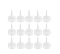 Garneck 25pcs Plastic Shrimp Egg Incubator Cap for Fish Tank, Safe and Easy to Clean Aquarium Breeder Accessory for Shrimp Breeding and Hatchery