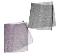 Garneck 2pcs African Net Sponge Long Flexible Back Scrubber Body Exfoliator for Men Women Nylon Mesh Shower Washcloth with Strong Exfoliation for Sensitive Skin Spa-like Cleansing