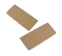 Garneck 2pcs Automotive Sun Visor Mirror Covers with Flip Angle for Driver and Passenger Sides Compatible with Honda Easy Installation Vanity Mirror Covers for Inside Car Sun Visors