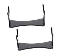 Garneck 2PCS Black Acrylic Sword Display Stand Rack Simple Elegant Swords Storage Holder for Desktop Craftsmanship Lightsaber Easel Display for Collectors and Decor