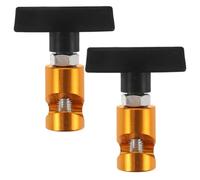Garneck 2pcs Car Hood Lift Support Clamp Metal Hood Strut Tool Precise Internal Threaded Structure and Support Bars Simple Installation Sustains Balanced Clamping Force for Home Garage