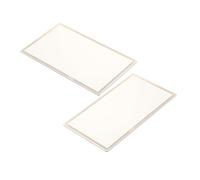 Garneck 2pcs Car Makeup Mirror Car Vanity Mirror Attachment for Trucks Suvs and Automotive Portable Plastic Cosmetics Mirrored for Travel Scenario