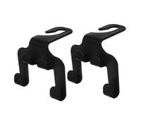 Garneck 2pcs Car Seat Headrest Hooks Storage Hangers for Handbag Coat Organizer Backseat Multi Functional Car Bag Holder