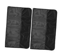 Garneck 2pcs Car Side Window Sun Shade Mesh Heat Insulation UV Protection Black Curtains for Driver and Passenger Fits Models Blocks Glare and Keeps Interior Cool