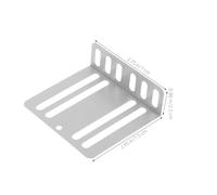 Garneck 2Pcs Car Stereo Mounting Bracket Iron Support Frame for CD Player and DVD Navigation Universal Car Audio Installation Fixing Kit