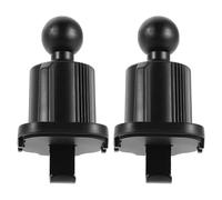 Garneck 2pcs Car Vent Clip Phone Holder Compact Air Vent Mount with Strong Grip Quick One-hand Use Compatible with Smartphones for Secure Dashboard Fit