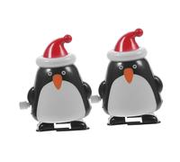 Garneck 2pcs Clockwork Toys for Party Desktop Ornaments Girl Toys Boys and Girls Random Style