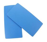 Garneck 2pcs Eva Thick Kneeling Pad for Yoga Practice and Gardening, High Rebounding Shockproof Knee Cushion and Sit Bones, Comfortable Yoga Exercise Pad in Blue for Fitness