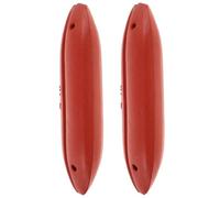 Garneck 2pcs Fishing Net Buoy Float Lightweight Foam Surface Marker Buoy Easy Installation Red Float for Net Aquaculture Equipment in Fisheries Fishing