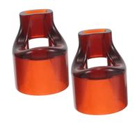 Garneck 2pcs Flute Mouthpiece Aid 22mm Portable Musical Mouthpiece Trainer for Beginner Flutists, Practical Flute Practice Accessory Kit for Easy Blowing and Professional Music Instrument Training