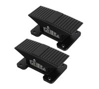 Garneck 2pcs Foot Pedal Valve Zinc Alloy Position Way Pneumatic Air Switch Foot Operated Pressure Controlling Nonslip Pedal for Automotive Food Processing Industrial Use