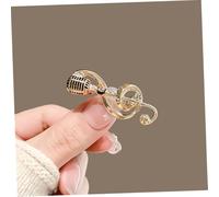 Garneck 2pcs Gold Music Note Brooch with Microphone Design Lapel Pins for Women Men Creative Music Lover Accessories Stylish Party Pins Celebrating Musical Passion and Elegance