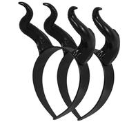 Garneck 2pcs Halloween Devil Horn Headband Lightweight Costume Accessory for Parties and Cosplay for Spicing Up Your Halloween Look and Sharing with Friends