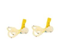 Garneck 2pcs Human Ear Canal Anatomy Model Realistic Ear Display Aid for School Teaching Prop