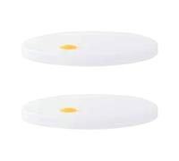 Garneck 2pcs Lunch Box Sealing Covers Bowl Covering 4.99x4.99x0.39in Plastic Reusable Plastic Easy to Clean Keeps Kitchen Tidy Kitchen Food Preservation Bowl Covers Covering for Cups Mug