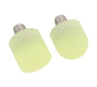 Garneck 2pcs M8 Car Dent Rod Tips with Replaceable Green Pu Heads, Paintless Dent Removal Tool Accessories for Automotive Body Repair, Hand Tool for Auto Repair