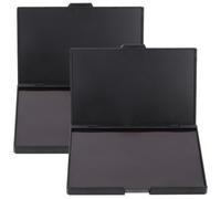 Garneck 2pcs Magnetic Eyeshadow Holder and Organizer Made of Sturdy Abs Material, Wear Resistant Empty Eye Shadow Pallet for DIY Eyeshadow and Makeup On-the-go