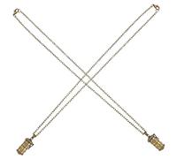 Garneck 2Pcs Memorial Cremation Urn Necklace for Ashes and Pet Hair Copper Keepsake Pendant with Six Character Lightweight Jewelry for Men and Women