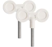 Garneck 2Pcs Music Box Replacement Winding Keys with 27Mm T-Shape Metal Bar, DIY Musical Mechanism Key for Windup Music Box Accessories and Repair Parts