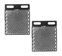 Garneck 2Pcs Photoelectric Sensor Reflective Panel Square Retroreflective Beam Reflector Accessory for Photoelectric Sensor Systems Replacement Reflector for Industrial Use