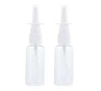 Garneck 2Pcs Portable Nasal Washing Spray Bottles for Nasal Cavity Cleaning and Eye Wash Practical Compact Irrigator for Newborns and Carry Fresh Breath Relief Tool