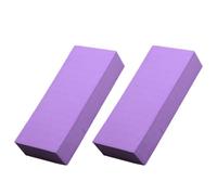 Garneck 2pcs PVA High Absorbency Car Wash Sponge Set Purple Multifunctional Cleaning Sponge Block for Auto Detailing and Window Cleaning