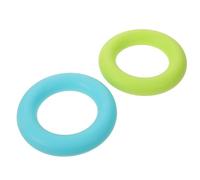 Garneck 2pcs Silicone Bobbin Case Storage Box with Rubber Ring Bobbin Holder Organizer for Sewing Accessories DIY Craft Supplies in Green and Light Blue