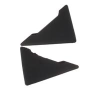 Garneck 2pcs Silicone Car Door Corner Protectors Collision Edge Guards for Vehicle Scratch Prevention Easy Installation Black Car Door Guard Trim Enhancing Exterior Appearance