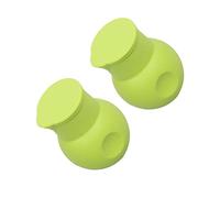 Garneck 2pcs Silicone Melting Pots for Chocolate and Butter Microwave Safe Baking Tool with Flexible Pouring Lips Heat Milk and Sauces Easily Dishwasher Safe Green Silicone Chocolate Pots