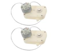 Garneck 2pcs Slow Speed Electric Dc Motor Gear Reduction for Watch Winder Display Stand Silent Rotator Watch Winder Drive Motor Component