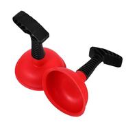 Garneck 2pcs Small Rubber Sink Plungers with Ergonomic Handles for Kitchen Sink Drain Unclogging Multi-use Household Bathroom and Office Drain Cleaners