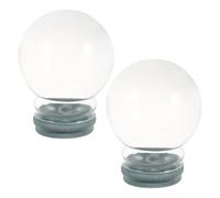 Garneck 2pcs Snow Globe DIY Snow Globe Party Favor Craft Ideas Party Favors for Plants DIY Clear Transparent