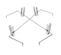 Garneck 2pcs Stainless Steel Beehive Storage Shelf Durable Bee Hive Holder Support Tool for Beekeeping Practical Rack for Hive Frames Essential Beekeeper Equipment