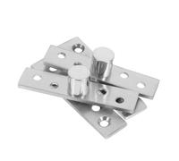 Garneck 2PCS Stainless Steel Concealed Pivot Hinges with Rotation for Cabinets and Furniture Smooth and Silent Operation for Space Optimization and Robust Support