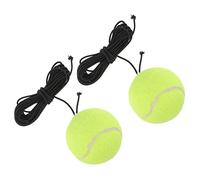 Garneck 2Pcs Training Tennis Balls for Dogs Interactive Pet for Beginners Durable Dog Ball for Exercise Play for and Skill Development