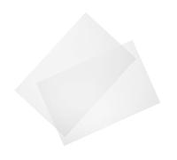 Garneck 2pcs Transparent Lenticular Lens Invisibility Shield for Close Up Tricks High Clarity Ripple Board for Funny Magician Props and DIY Crafts