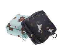 Garneck 2pcs Travel Storage Bag for Menstrual Pads and Nursing Mats Lightweight and Pouch for Sanitary Napkins Period Accessories and Organizing Essentials
