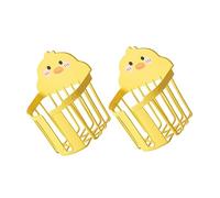 Garneck 2pcs Wall Mounted Tissue Holders with Screwless Installation Wall Toilet Paper Stand for Bathroom and Kitchen Polished Smooth Surface Easy to Install Storage Rack
