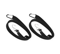 Garneck 2pcs Windproof Elastic Car Cover Straps Rubber Fixing Bands for Secure Protection Against Strong Wind and Practical Strap Covers